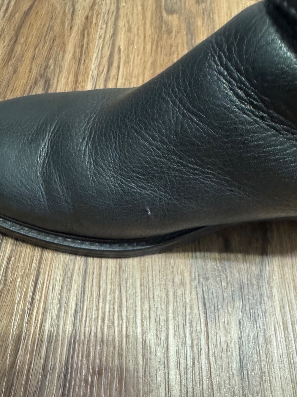 AQUATALIA Bree Black Buckle Waterproof Moto Bootie Sz. 8 - Picture 10 of 10